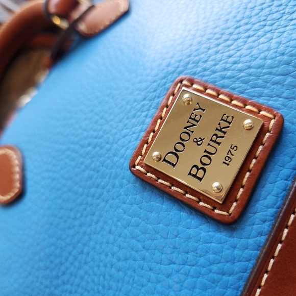 New With Tags! Gorgeous blue convertible Dooney & Bourke bag! Stunning color. - Picture 10 of 16